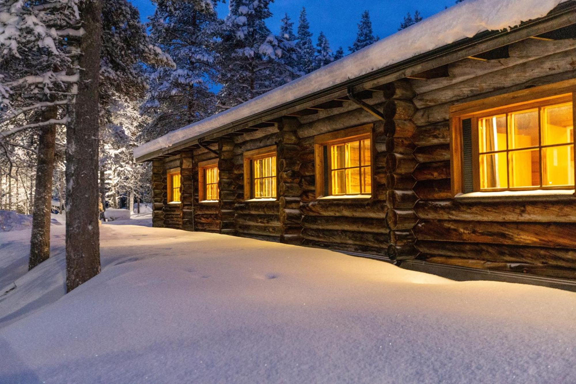 Kuukkeli Log Houses Aurora Resort Saariselkä Zewnętrze zdjęcie
