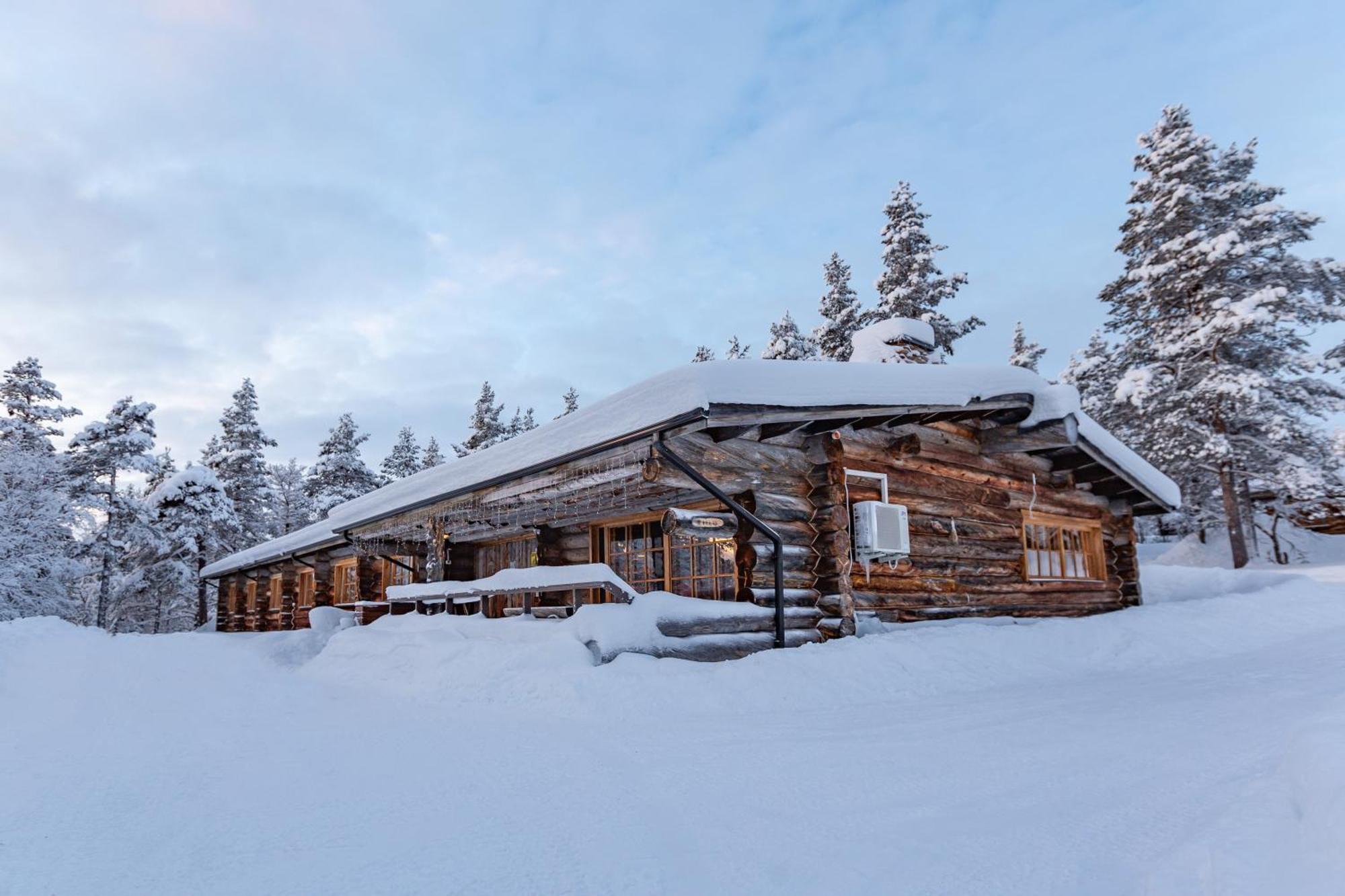 Kuukkeli Log Houses Aurora Resort Saariselkä Zewnętrze zdjęcie