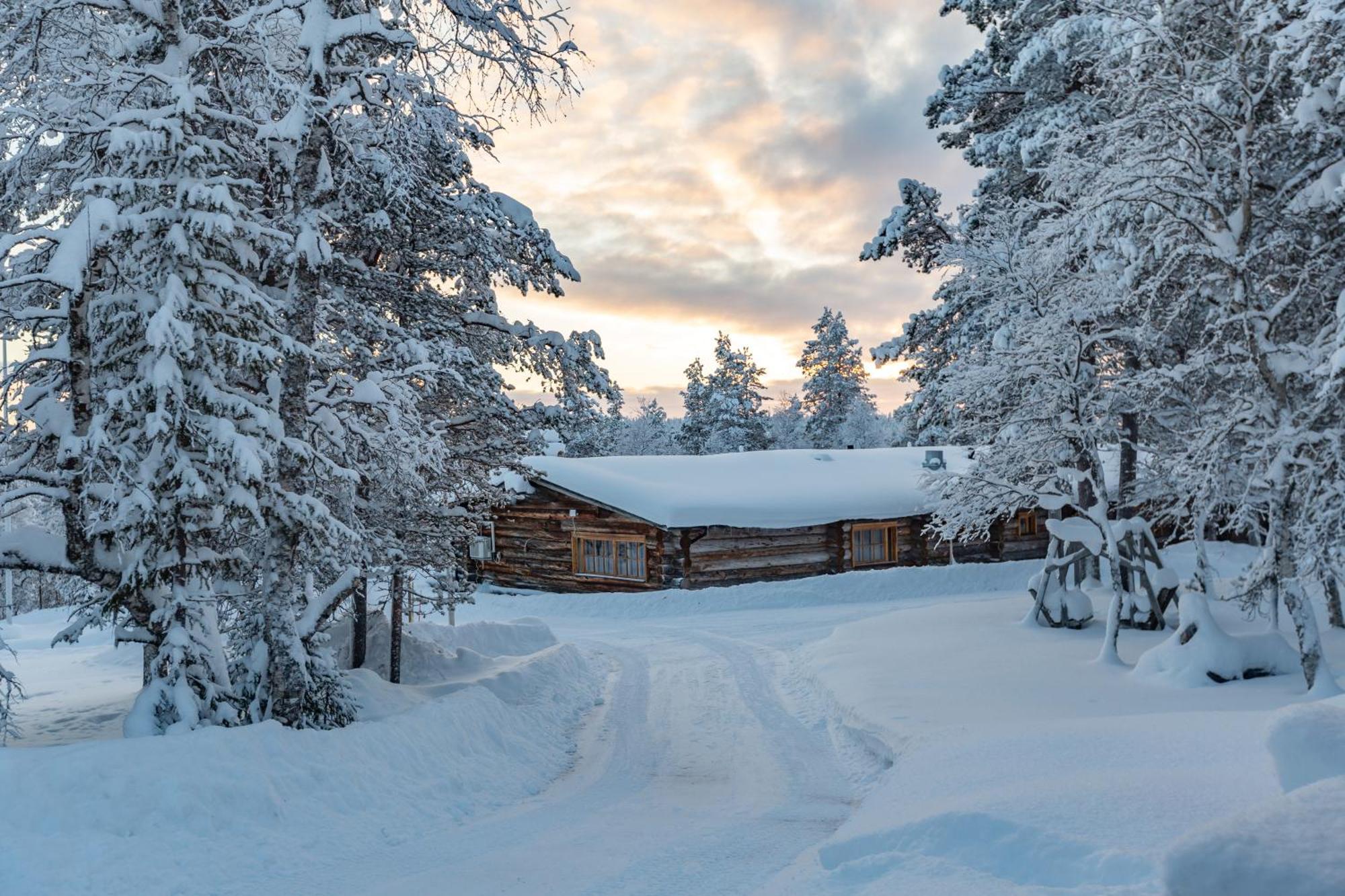 Kuukkeli Log Houses Aurora Resort Saariselkä Zewnętrze zdjęcie