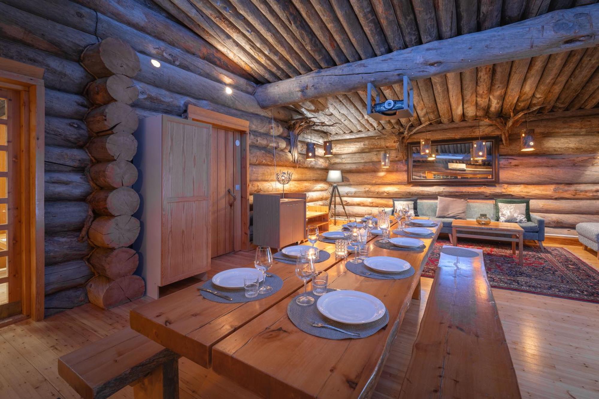 Kuukkeli Log Houses Aurora Resort Saariselkä Zewnętrze zdjęcie