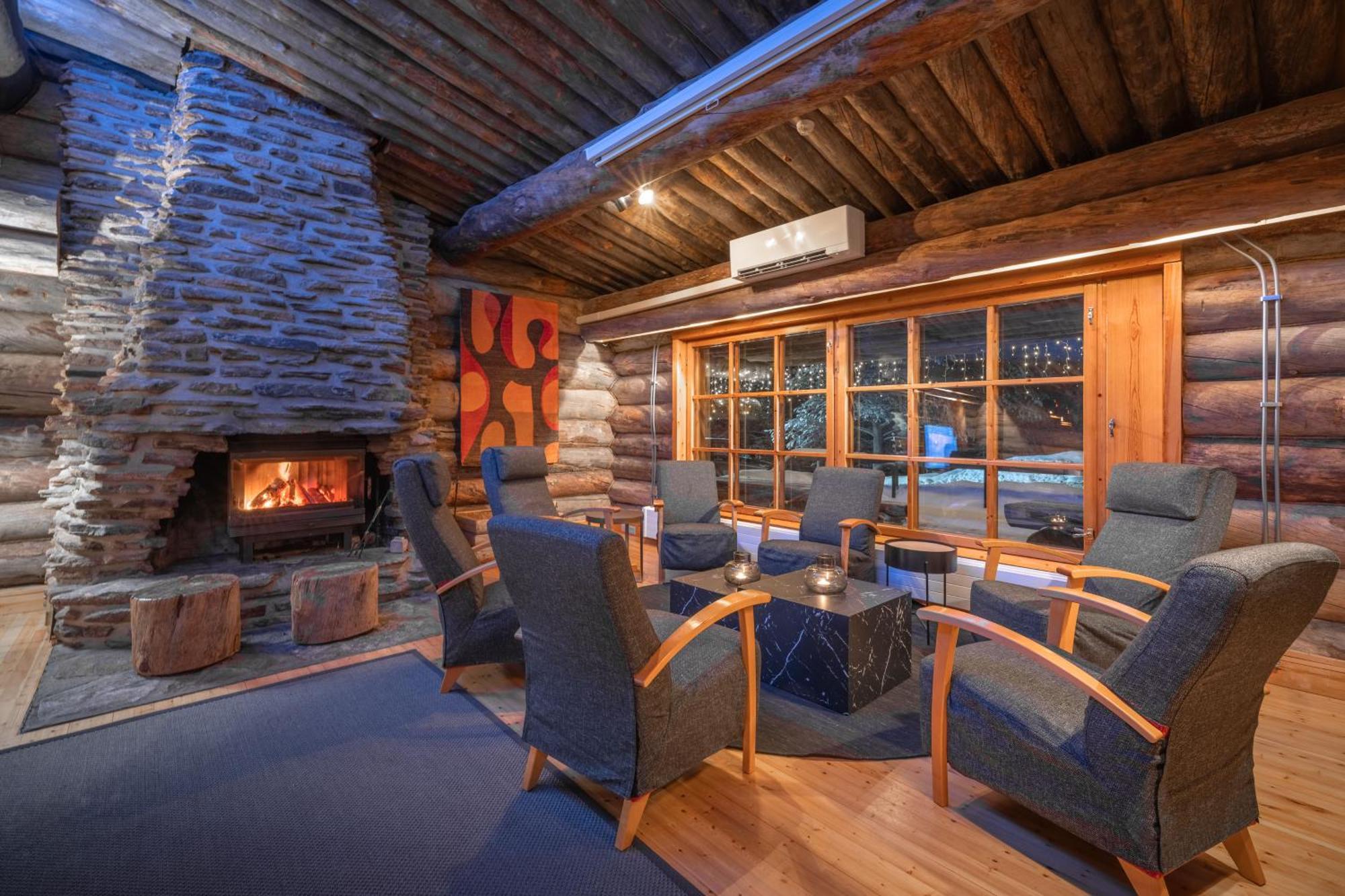 Kuukkeli Log Houses Aurora Resort Saariselkä Zewnętrze zdjęcie