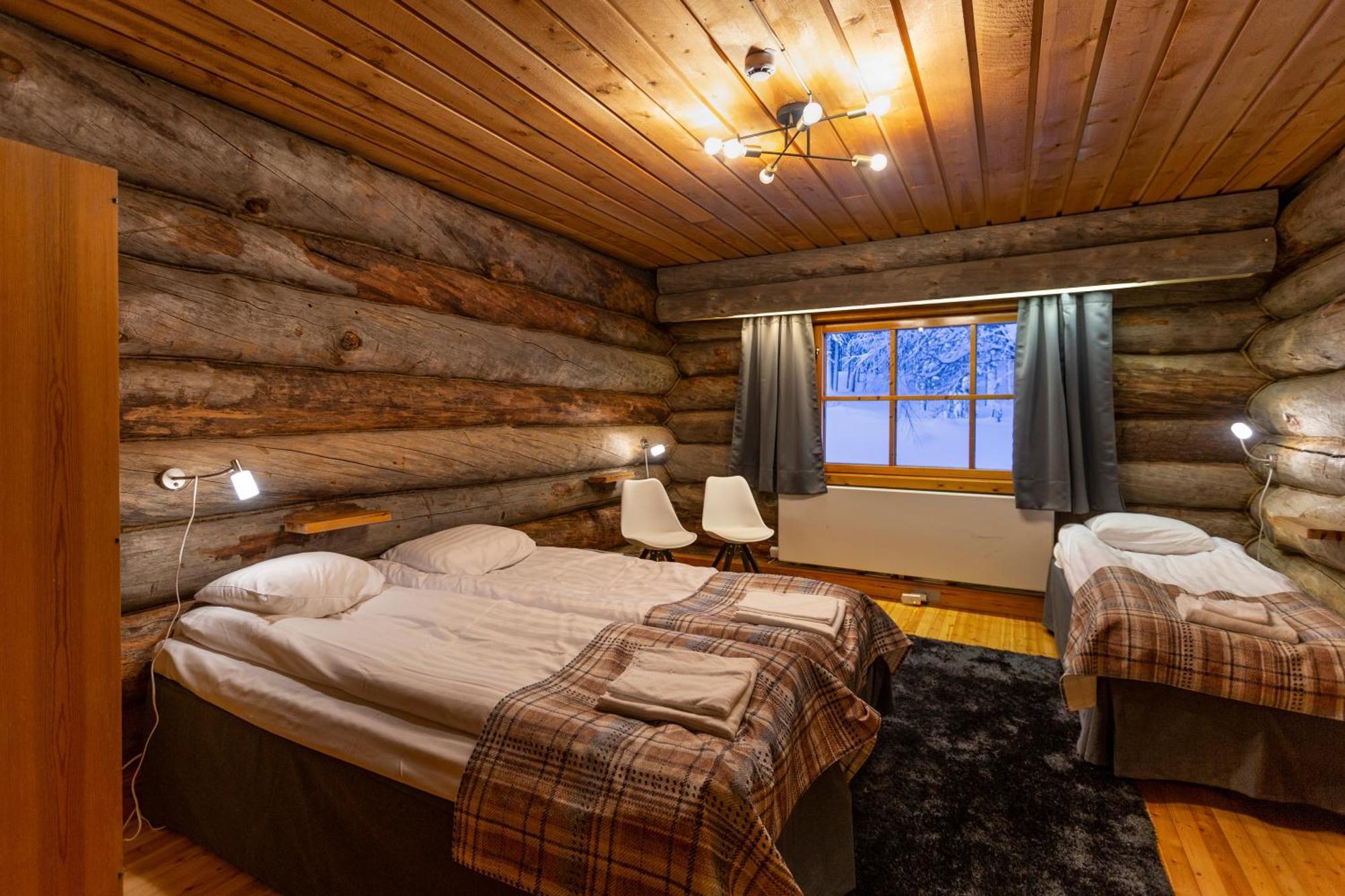 Kuukkeli Log Houses Aurora Resort Saariselkä Pokój zdjęcie