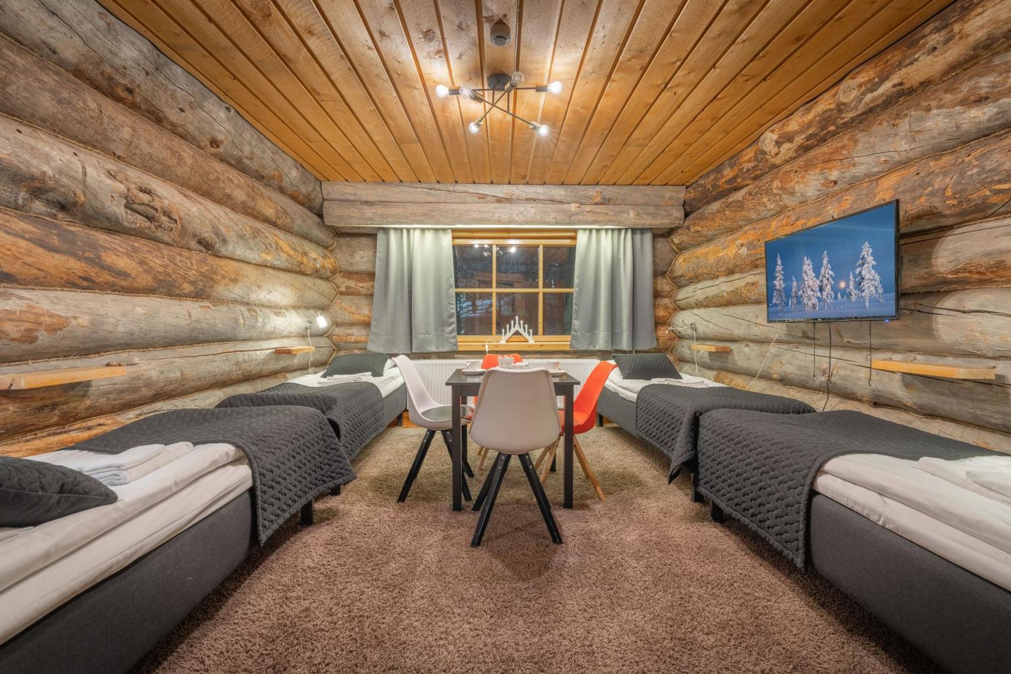 Kuukkeli Log Houses Aurora Resort Saariselkä Zewnętrze zdjęcie