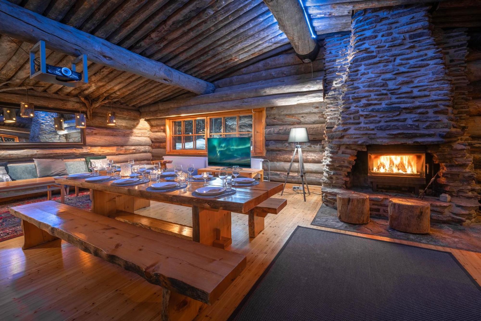Kuukkeli Log Houses Aurora Resort Saariselkä Zewnętrze zdjęcie